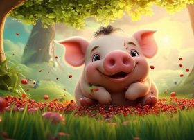 猫小帅故事猪八戒吃西瓜 - 猫小帅故事 - 第67集 猪八戒吃西瓜