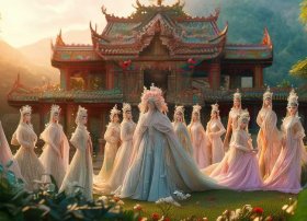 傣族故事十二王妃，傣族故事十二王妃图片