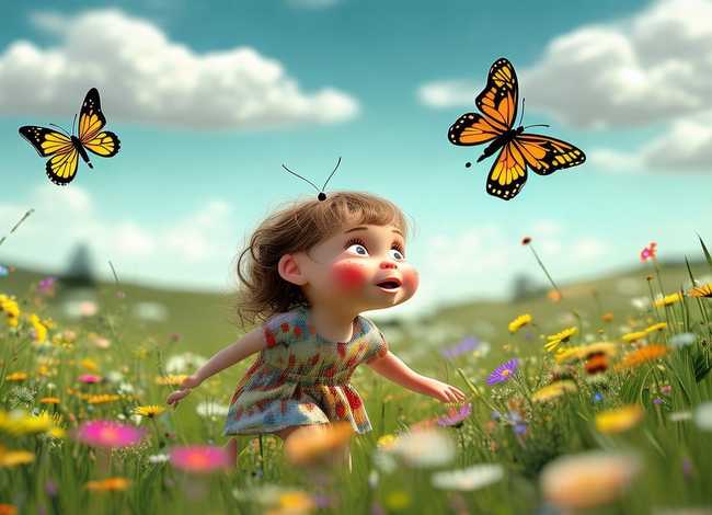 儿童古诗配画作品 - 适合幼儿的古诗配画