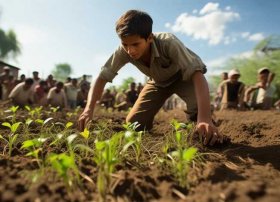 揠苗助长讲故事视频 - 讲故事揠苗助长的视频