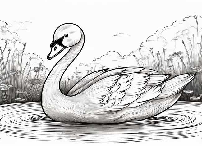 丑小鸭故事儿童画 - 丑小鸭故事简笔画图片 丑小鸭故事儿童画 - 丑小鸭故事简笔画图片