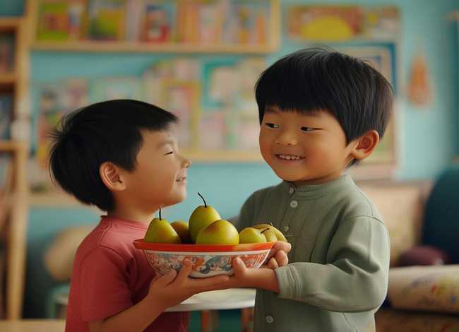 宝宝故事孔融让梨（宝宝故事孔融让梨视频播放）