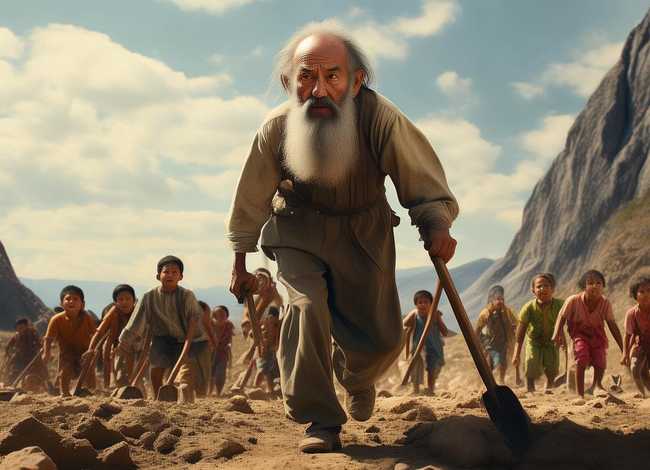 愚公移山儿童故事全文 - 愚公移山少儿故事