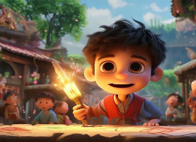 神笔马良儿童故事表演,神笔马良故事表演朗读 神笔马良儿童故事表演,神笔马良故事表演朗读