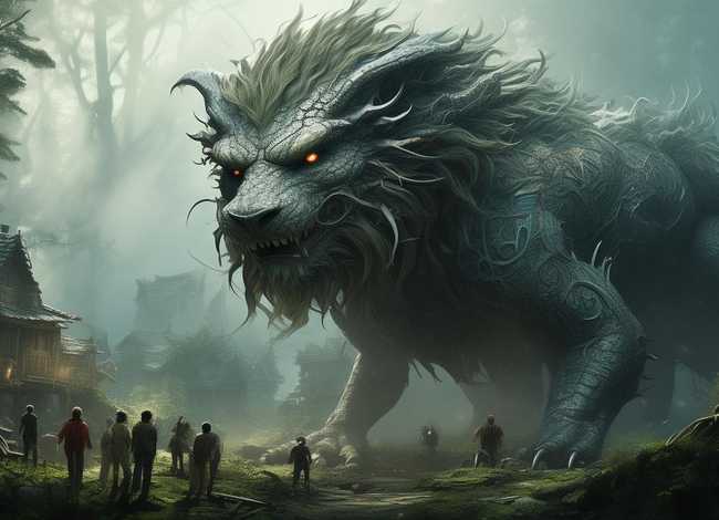 儿童故事年兽的来历，年兽的来历的故事