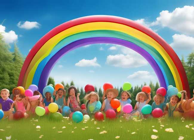 彩虹故事儿童视频、彩虹的故事视频