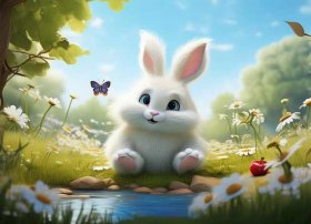 儿童小白兔的故事，幼儿故事小白兔的故事