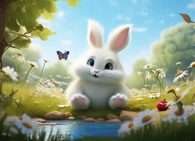 儿童小白兔的故事，幼儿故事小白兔的故事