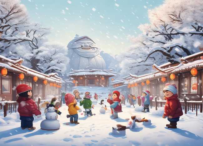 古诗 儿童 雪，雪的古诗幼儿园