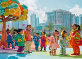 儿童现代古诗画画（播放现代古诗画）