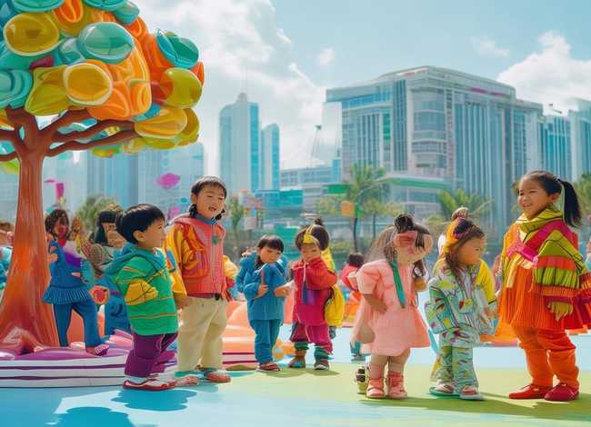 儿童现代古诗画画（播放现代古诗画）