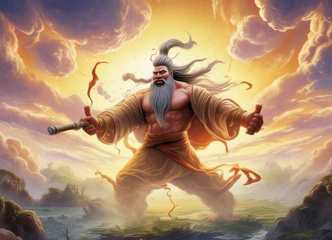 盘古开天地的故事完整版，盘古开天地的故事完整版文字