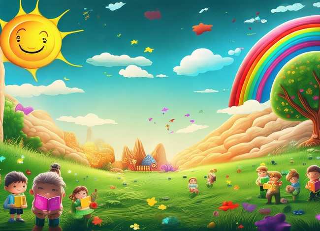 儿童故事封面动图竖屏 幼儿故事封面