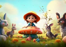 小女孩的幼儿故事（小女孩的幼儿故事大全）