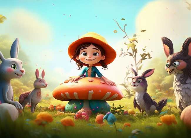 小女孩的幼儿故事（小女孩的幼儿故事大全）