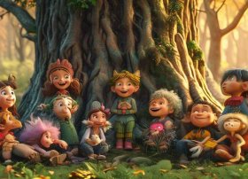 儿童故事我的伙伴，我的小伙伴故事