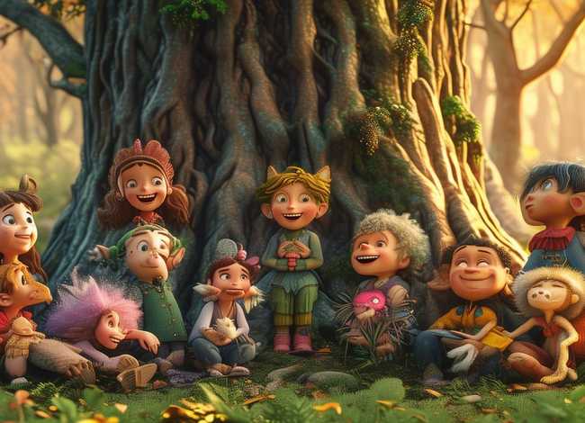 儿童故事我的伙伴，我的小伙伴故事