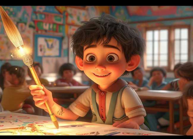 儿童故事朗诵神笔马良；神笔马良故事诵读