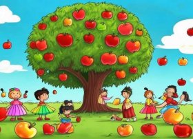 关于苹果的儿童故事（关于苹果的故事幼儿）