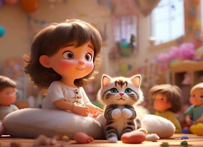 儿童关于猫的故事(关于小猫的幼儿故事) 儿童关于猫的故事(关于小猫的幼儿故事)