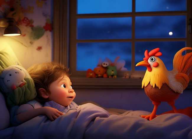 儿童睡前故事半夜鸡叫在线听（幼儿故事在线听睡前半夜鸡叫）
