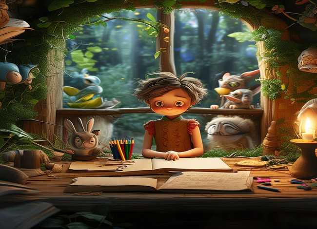 儿童故事续编小练笔200字、故事续编作文250字