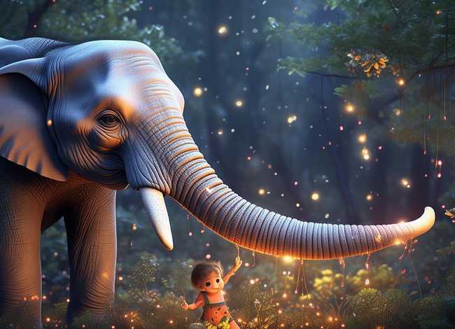 大象的鼻子童话；大象的鼻子的童话作文