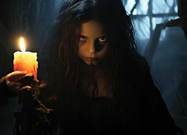 可怕的魔鬼儿童故事、可怕的魔鬼小女孩