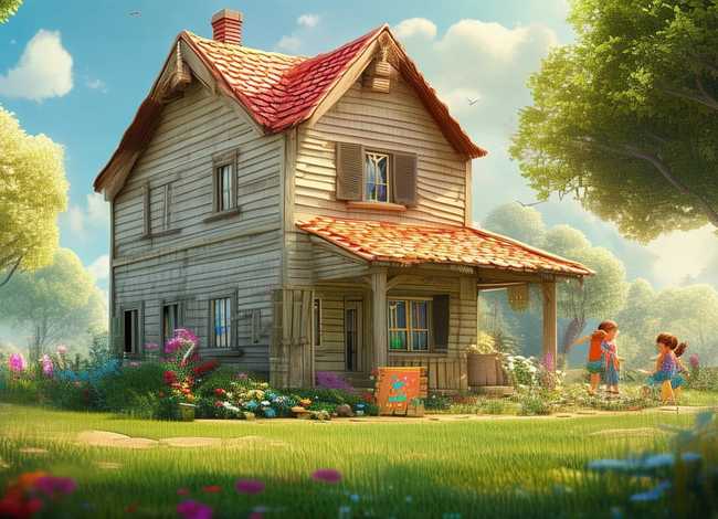 儿童故事白房子 - 幼儿故事白房子文字版