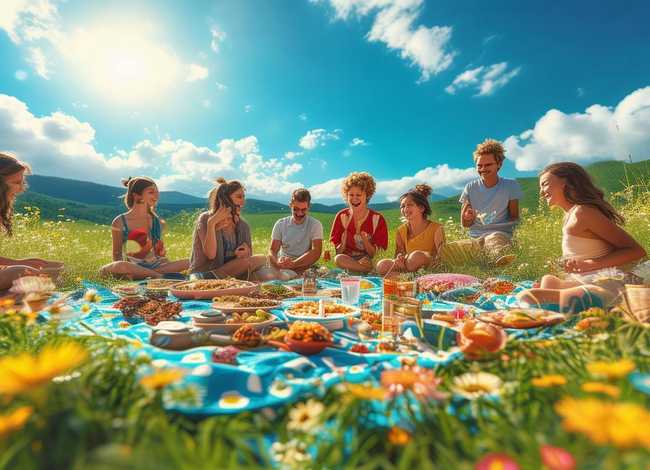 去郊游故事（去郊游小故事）