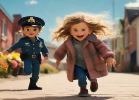 儿童警察抓小偷；儿童警察抓小偷女小偷