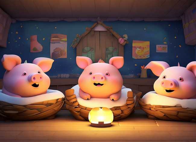 儿童睡前故事三只小猪的故事简短、少儿睡前故事三只小猪 儿童睡前故事三只小猪的故事简短、少儿睡前故事三只小猪