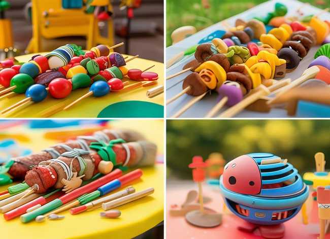 儿童烧烤材料手工制作，儿童烧烤材料手工制作教程