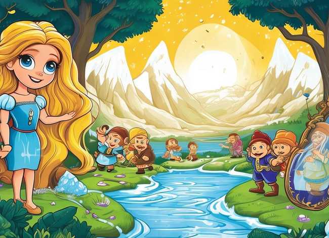 儿童故事大全3-6岁白雪公主的故事 - 小孩子的故事书大全,白雪公主的故事