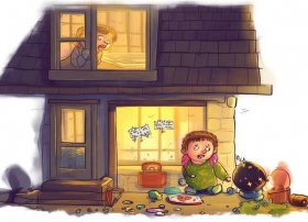 儿童故事楼下的邻居，楼下的邻居太吵怎么办