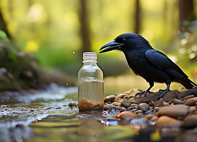 儿童故事乌鸦喝水内容；乌鸦喝水幼儿故事内容