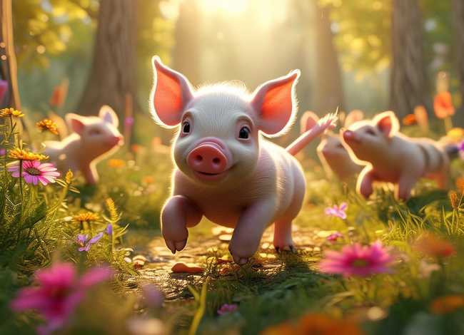 儿童故事猪的故事 猪的幼儿故事 儿童故事猪的故事 猪的幼儿故事