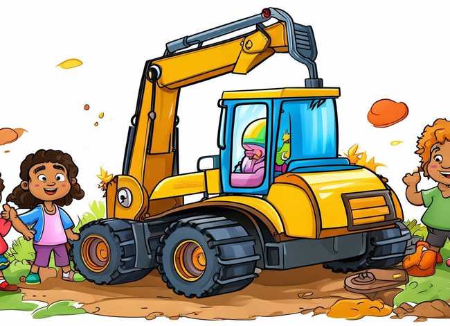 儿童挖土机动画片全集大全 - 儿童挖土机动画片全集大全图片