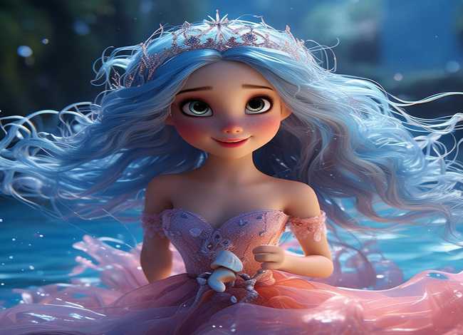 人鱼儿童故事；幼儿故事人鱼公主