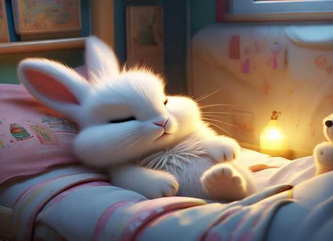 儿童入睡故事小白兔 - 小白兔睡前故事