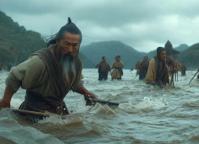 大禹治水简短小故事 大禹治水的简短小故事