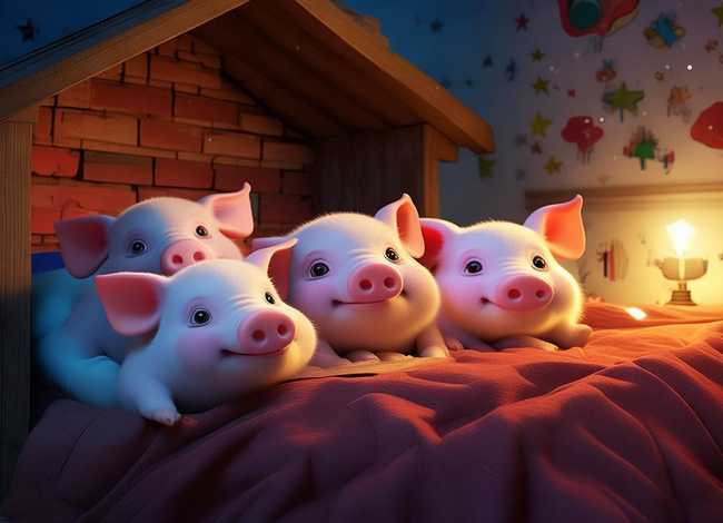 儿歌多多睡前故事；儿歌多多睡前故事三只小猪