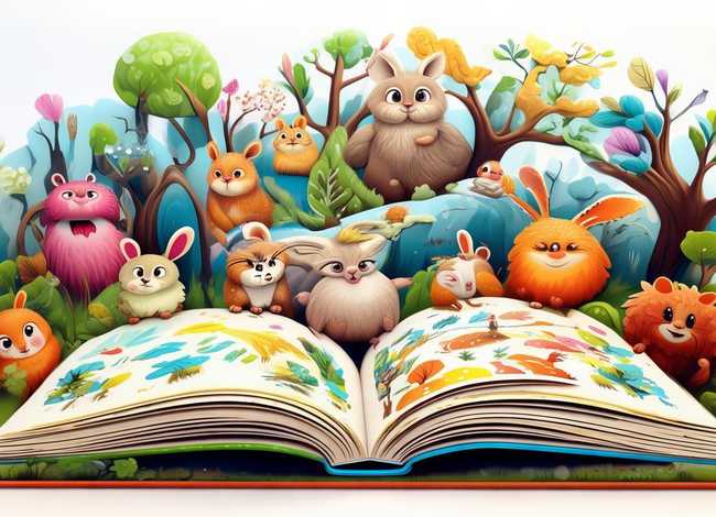 儿童故事画册自己画、自制幼儿故事画册