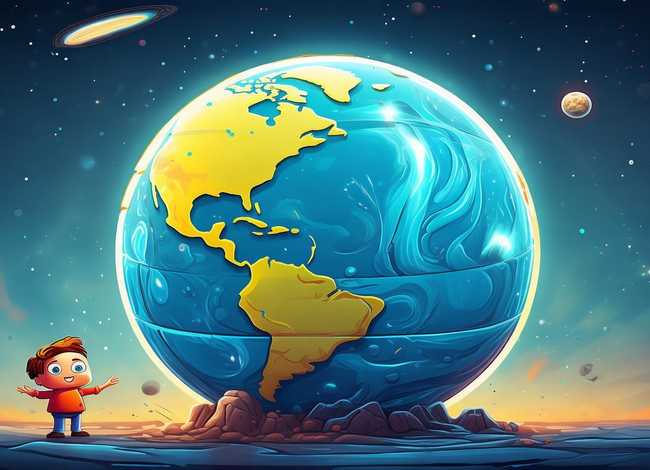 儿童故事地球是怎样形成的 地球是怎样形成的视频幼儿讲解视频