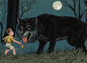 智斗大灰狼的故事视频（智斗大灰狼的故事视频完整版）