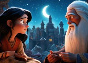 儿童故事一千零一夜动画片，一千零一夜的故事 动画片