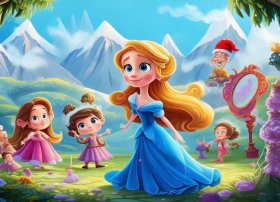 儿童成语故事白雪公主 - 幼儿园成语故事白雪公主