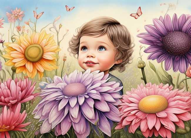 花朵 故事 花朵的故事幼儿