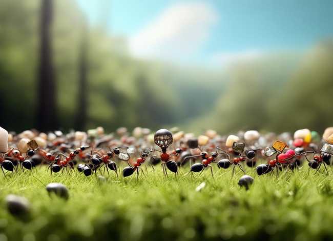 蚂蚁搬家童话故事范本 - 蚂蚁搬家的故事绘本 蚂蚁搬家童话故事范本 - 蚂蚁搬家的故事绘本