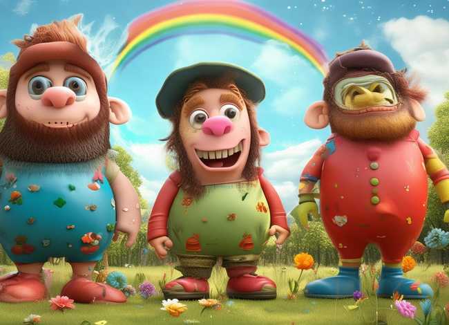 鼓手童话;鼓手童话中的三个巨人 鼓手童话;鼓手童话中的三个巨人